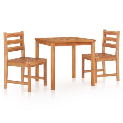 Garden Dining Set Natural Teak Solid Teak Wood Standard Durable