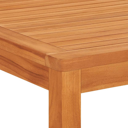 Garden Dining Set Natural Teak Solid Teak Wood Standard Durable
