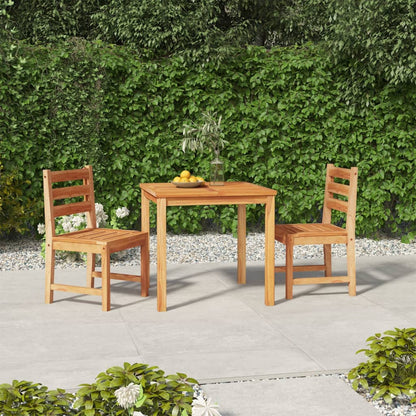 Garden Dining Set Natural Teak Solid Teak Wood Standard Durable