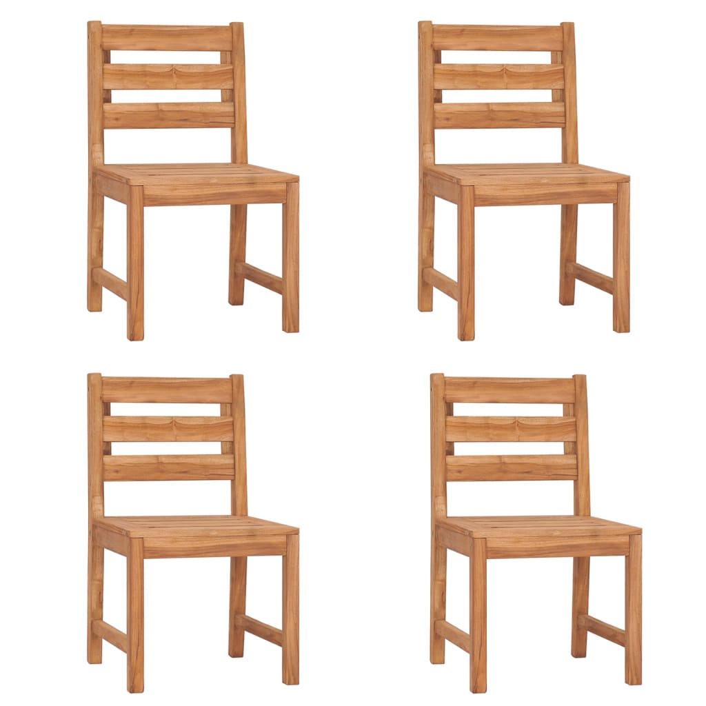 Garden Dining Set Teak Solid teak wood Medium