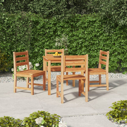 Garden Dining Set Teak Solid teak wood Medium