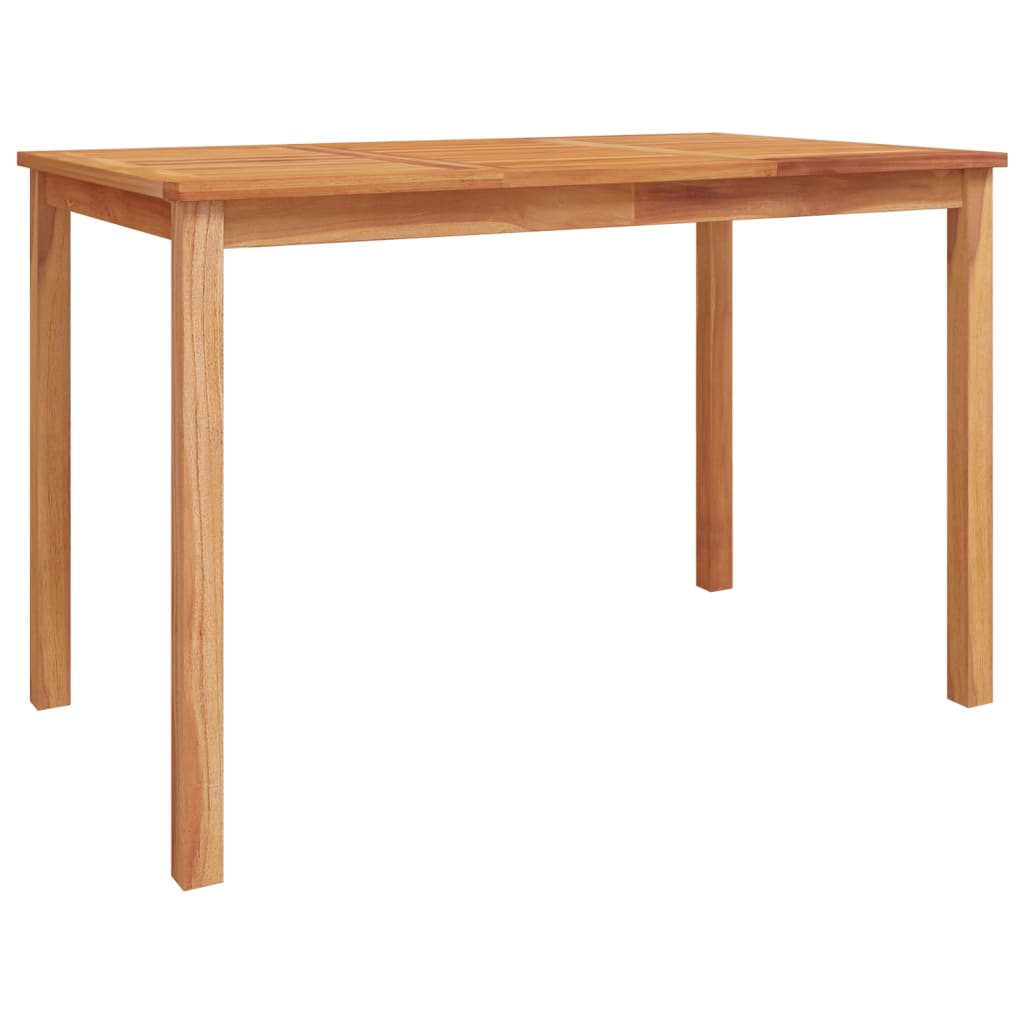 7 Piece Patio Dining Set Solid Wood Teak