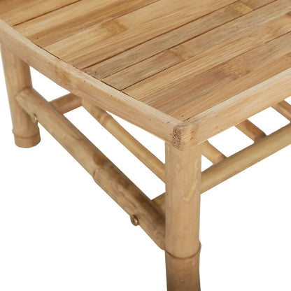 Garden Lounge Set Bamboo Three Piece Set Modular