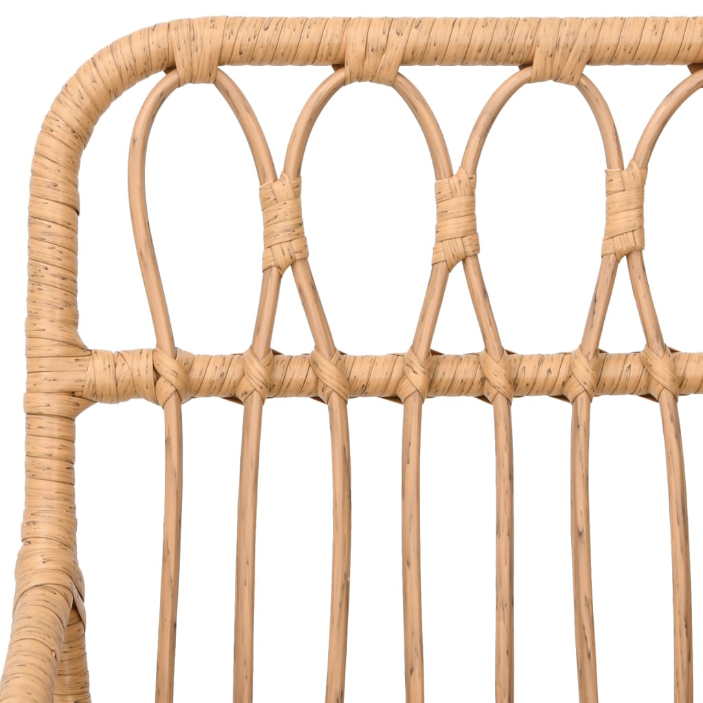 Garden Dining Set Black Steel Medium Durable Garden Dining Set