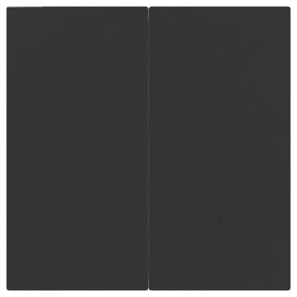 Garden Dining Set Black
