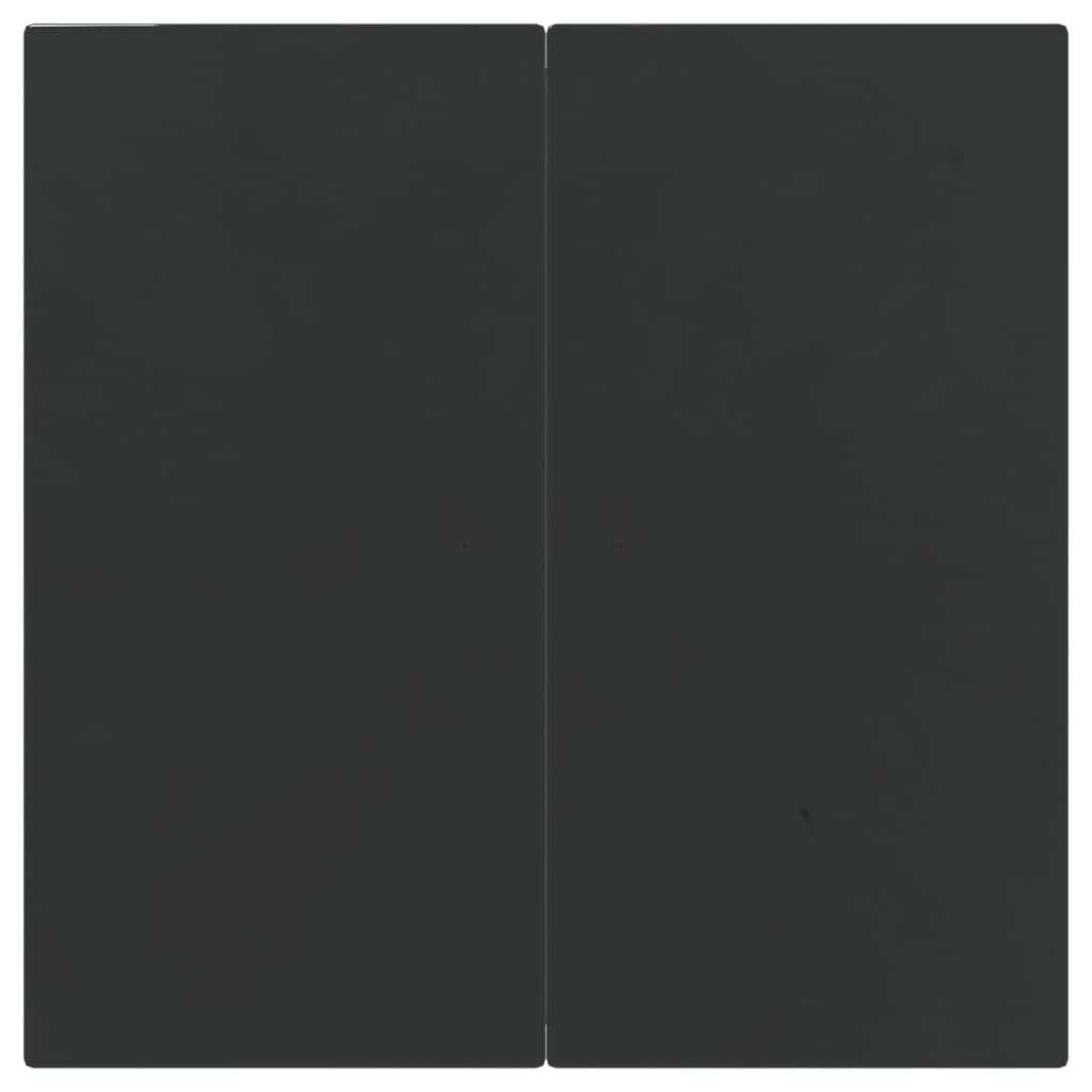 Garden Dining Set Black
