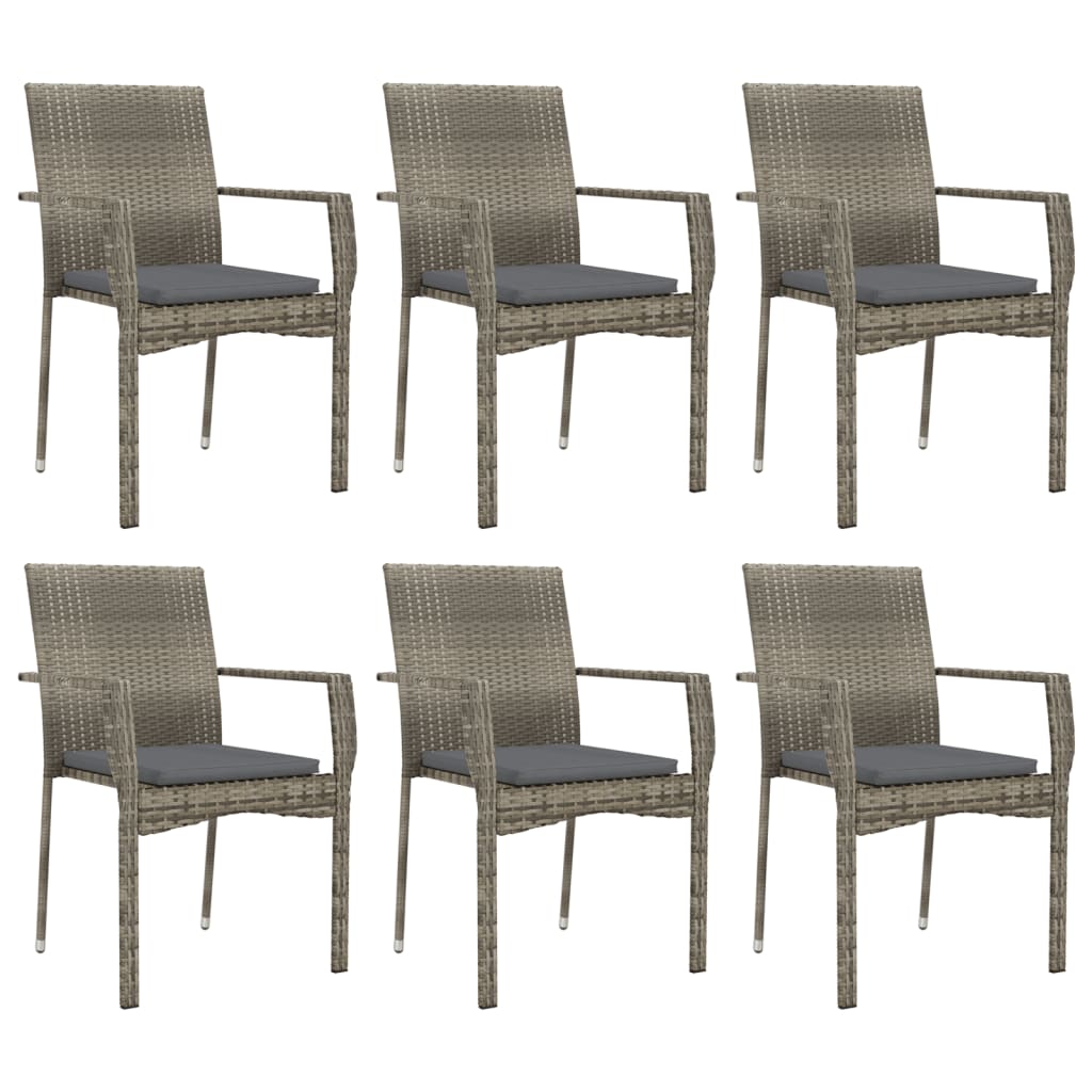 Garden Dining Set Grey