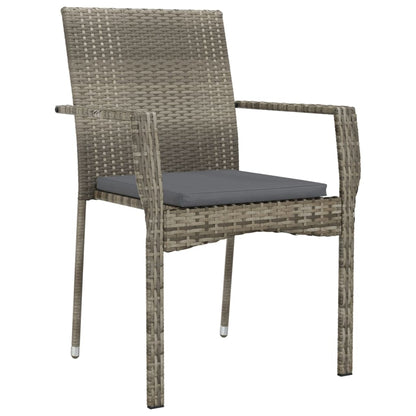 Garden Dining Set Grey