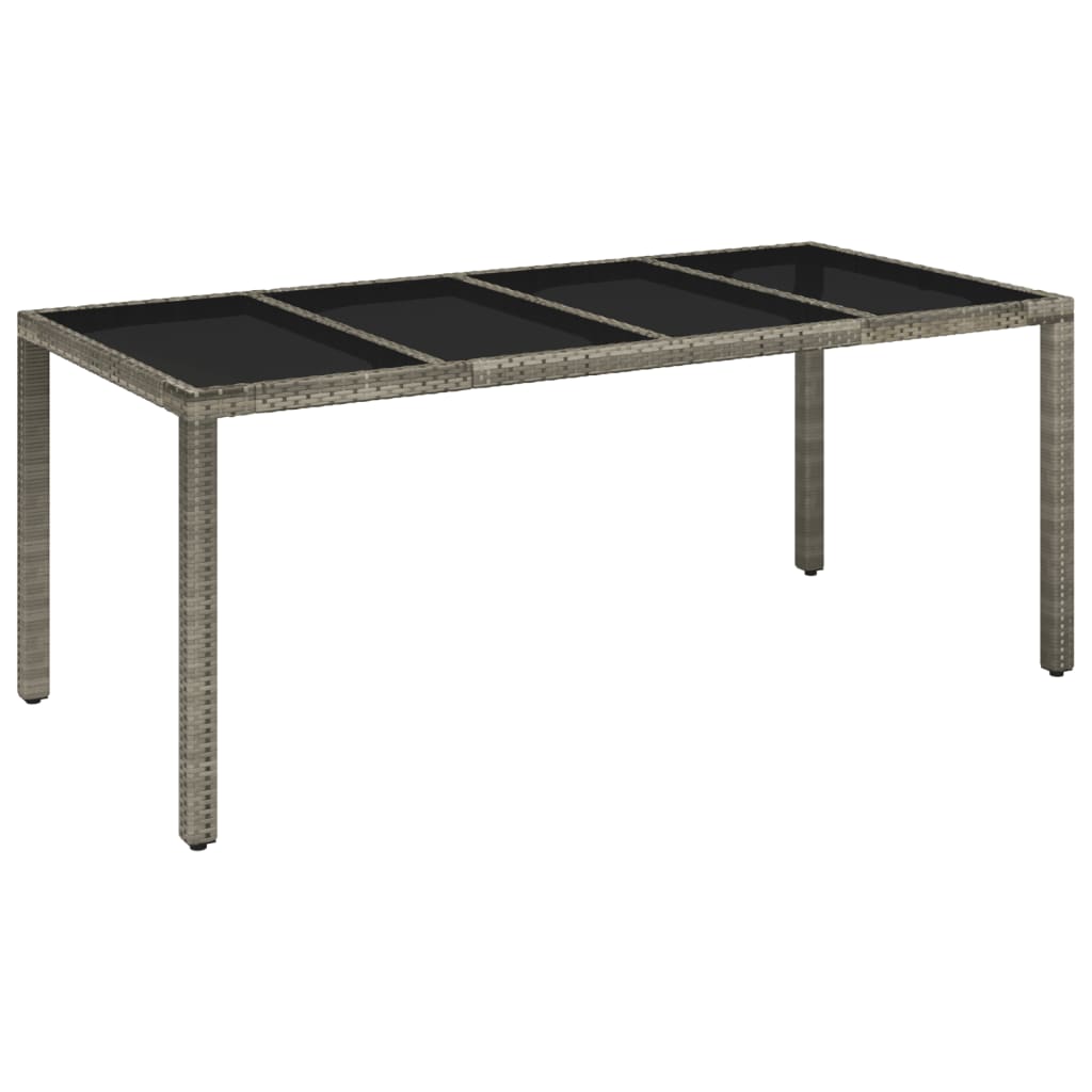Garden Dining Set Grey