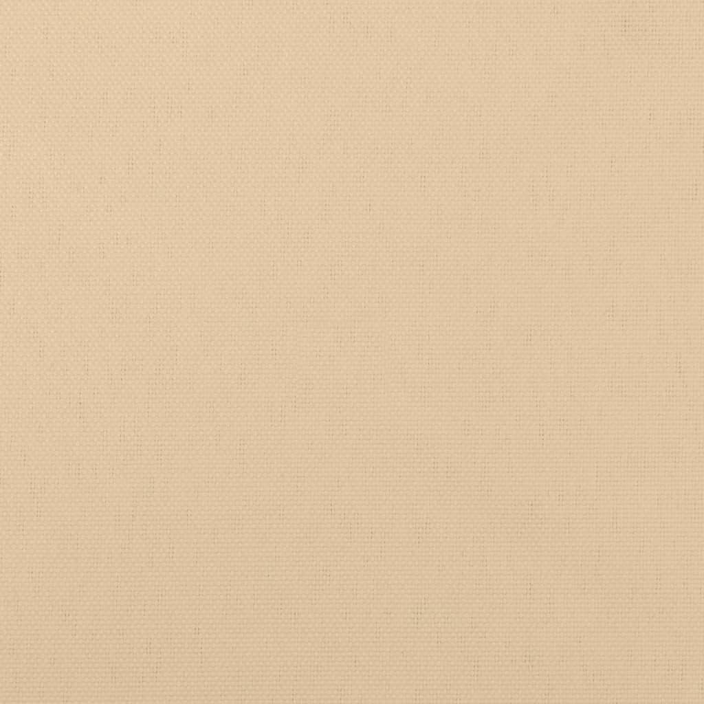 Garden Lounge Set Beige, Natural Wood