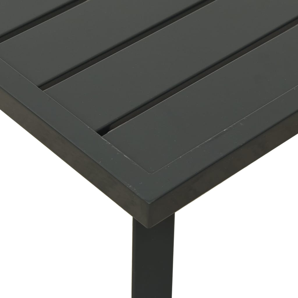 Garden Lounge Set Anthracite Steel, Textilene, Polyester Large