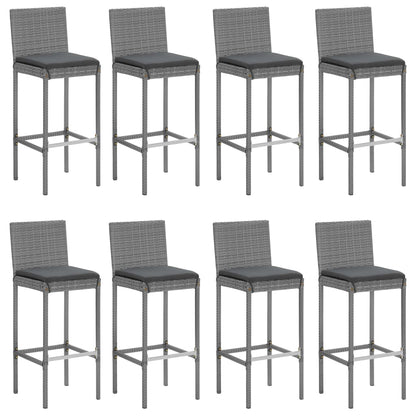 Garden Bar Set Grey, Black, Dark Grey