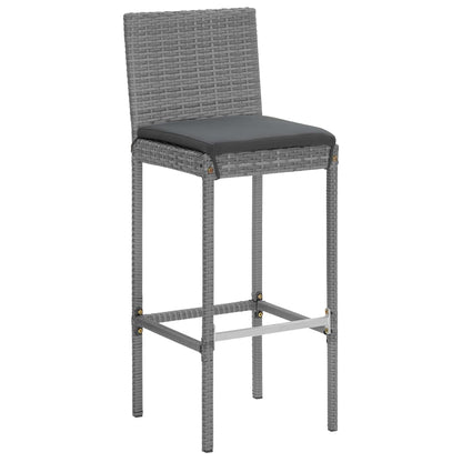 Garden Bar Set Grey, Black, Dark Grey