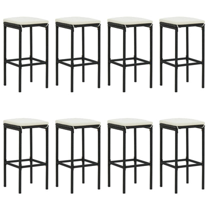 Garden Bar Set Black