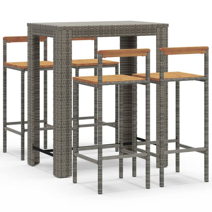 Garden Bar Set Grey