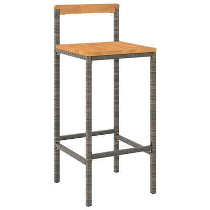 Garden Bar Set Grey