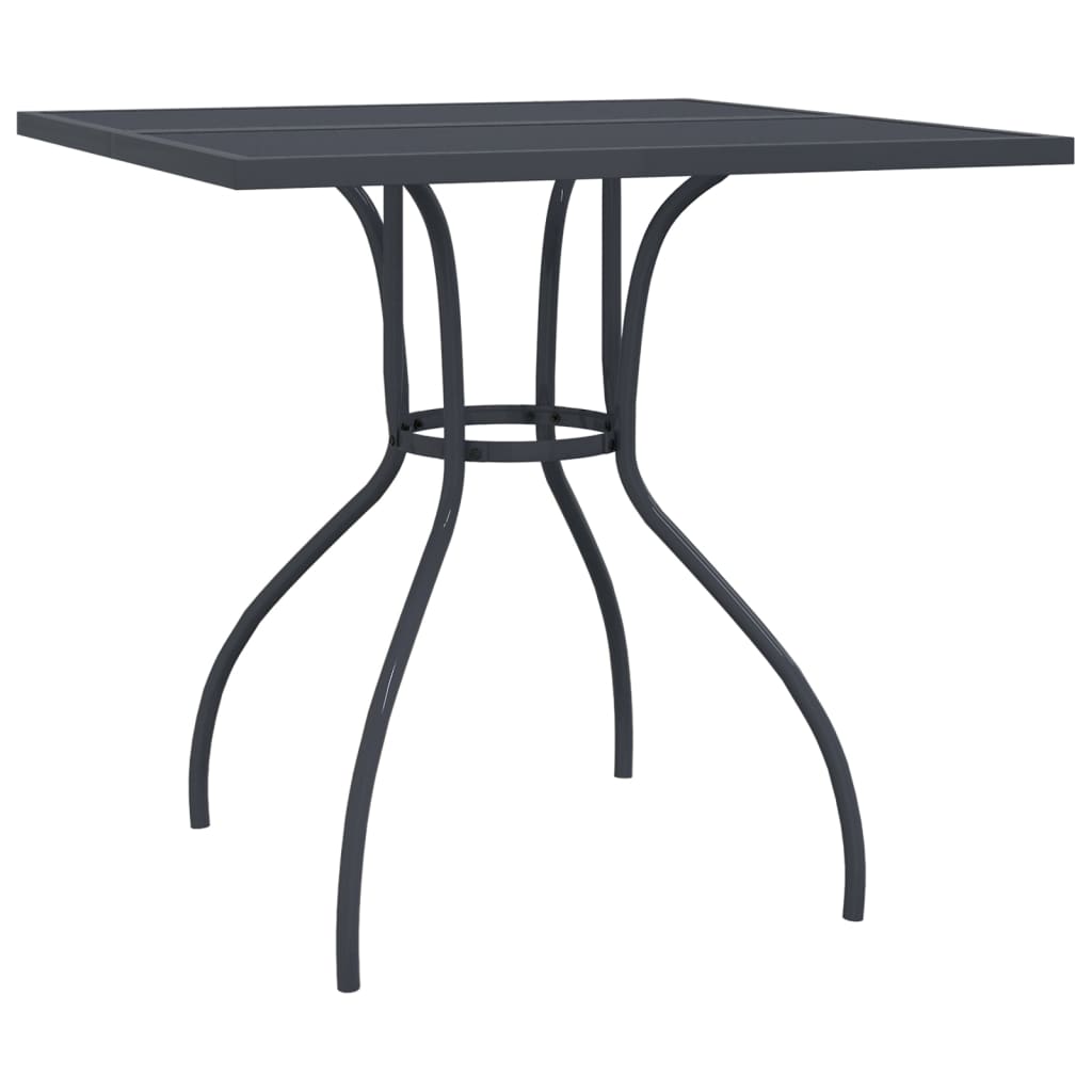 Garden Dining Set Anthracite Steel (e-coated and powder-coated)