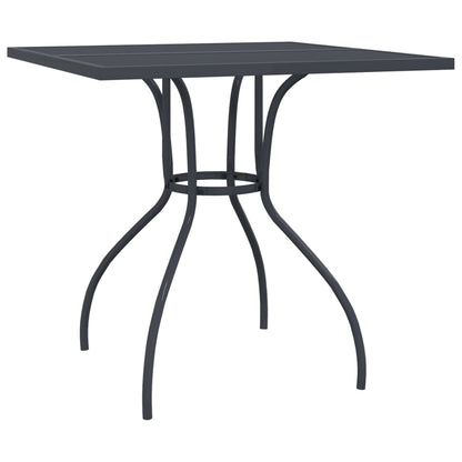 Garden Dining Set Anthracite Steel (e-coated and powder-coated)