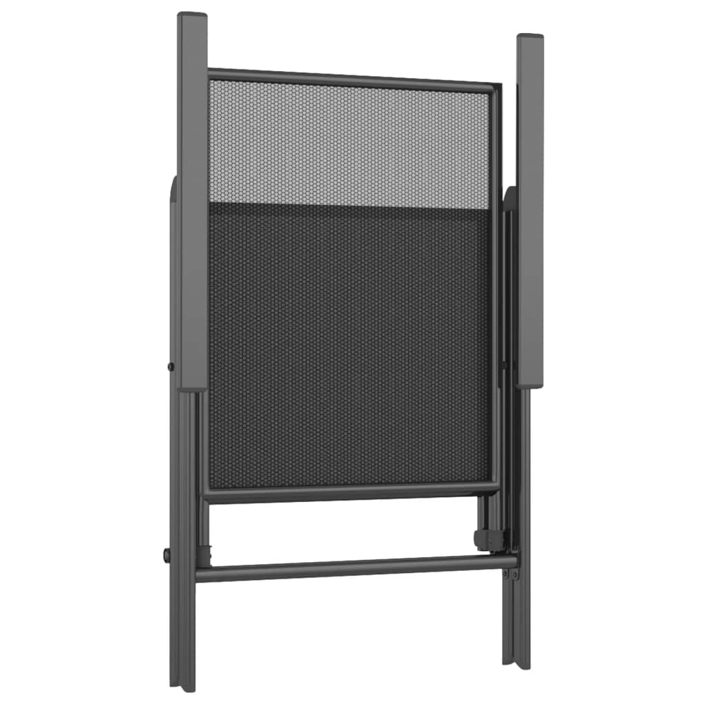 Garden Dining Set Anthracite Powder-Coated Steel Standard