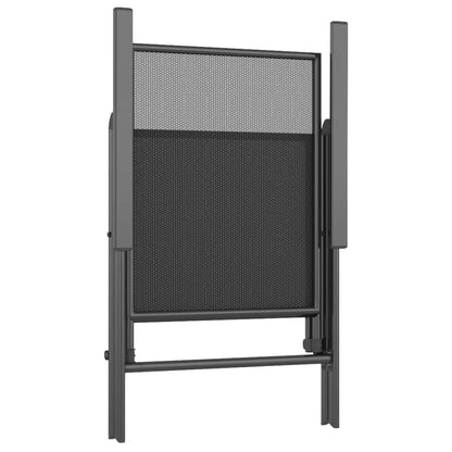 Garden Dining Set Anthracite Powder-Coated Steel Standard
