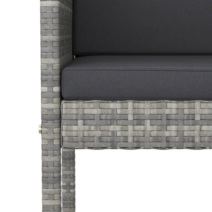 Garden Bar Set Grey, Dark grey, Black