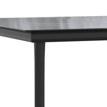 Garden Dining Set Black, Anthracite