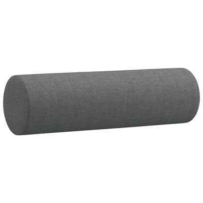 2-seater Sofa Dark Grey Fabric (100% polyester), metal, textilene