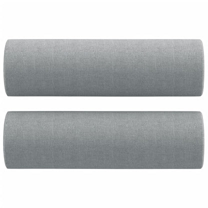 3-seater Sofa Light grey Polyester, Metal, Foam, Textilene 3-Seater