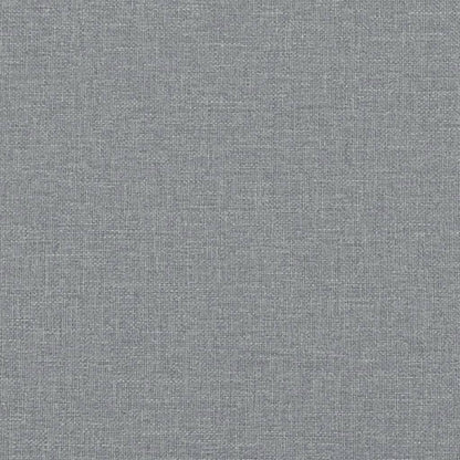 3-seater Sofa Light grey Polyester, Metal, Foam, Textilene 3-Seater
