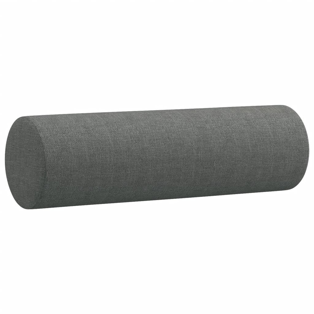 3-seater Sofa Dark Grey Fabric (100% polyester), metal, textilene