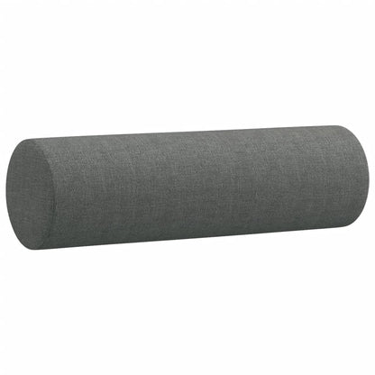 3-seater Sofa Dark Grey Fabric (100% polyester), metal, textilene