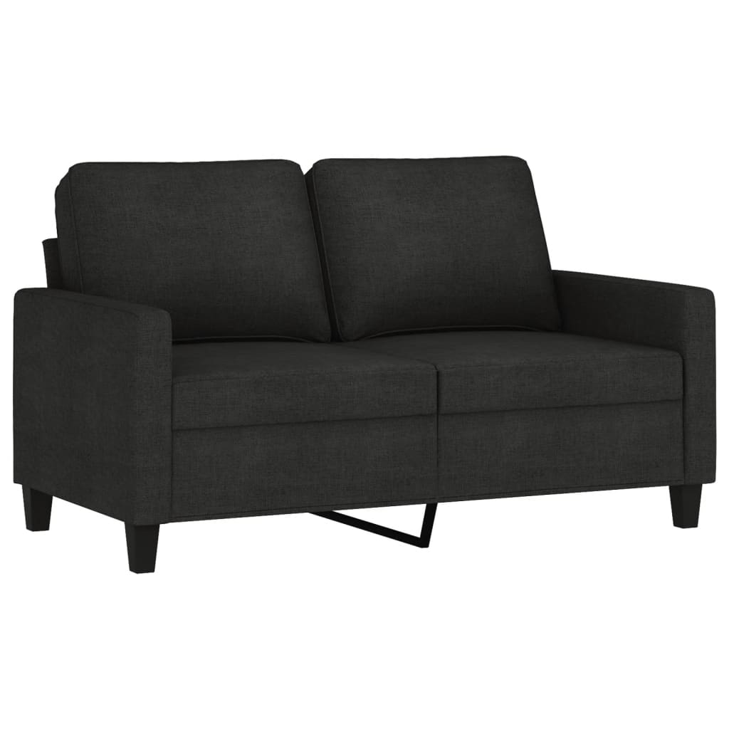 Sofa Set Black Polyester, Metal, Textilene, Plywood