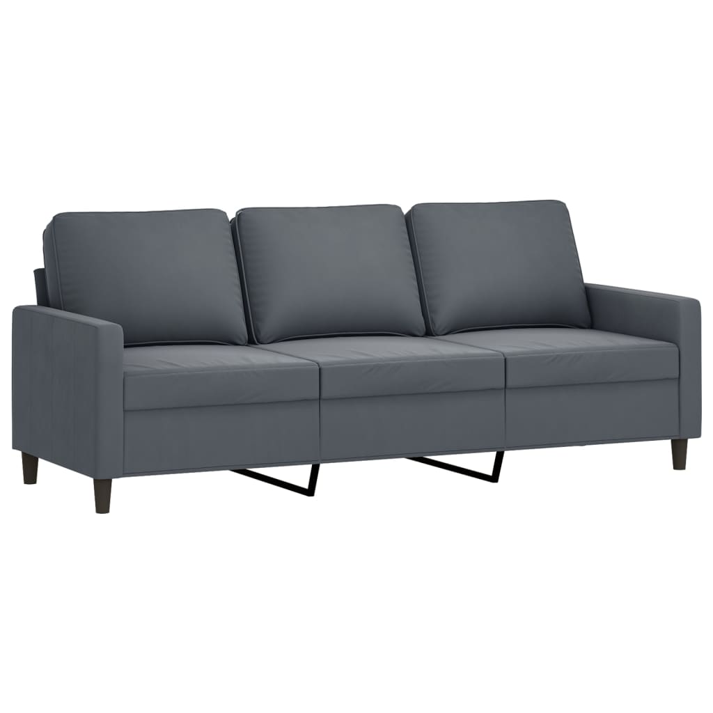 Sofa Set Dark Grey
