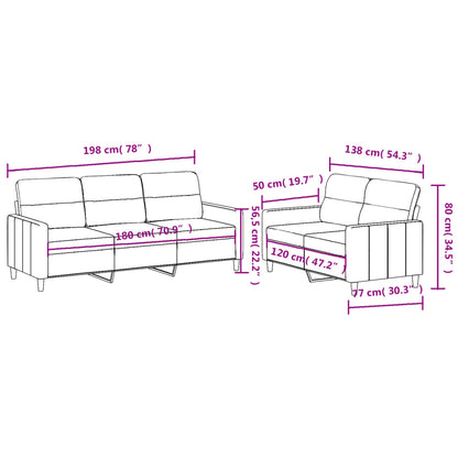 Sofa Set Dark grey Fabric (100% polyester), metal, textilene, plywood