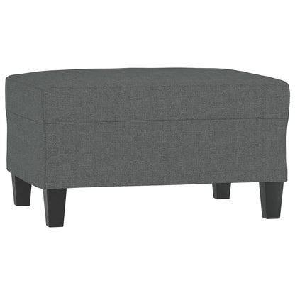 Sofa Set Dark grey Fabric (100% polyester)