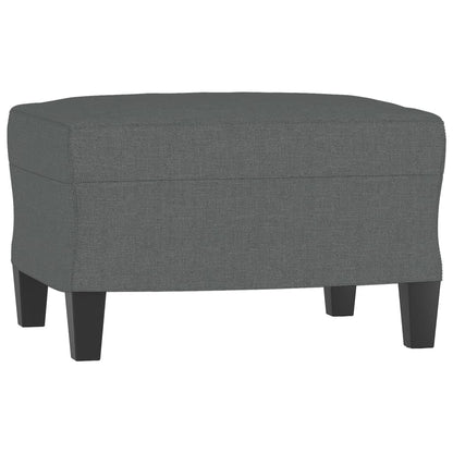 Sofa Set Dark Grey Fabric (100% polyester), metal, textilene, plywood
