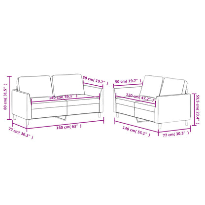 Sofa Set Black