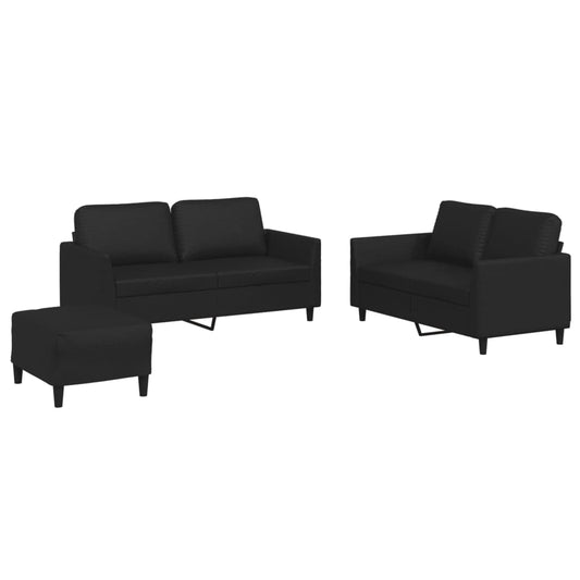 Sofa Set Black