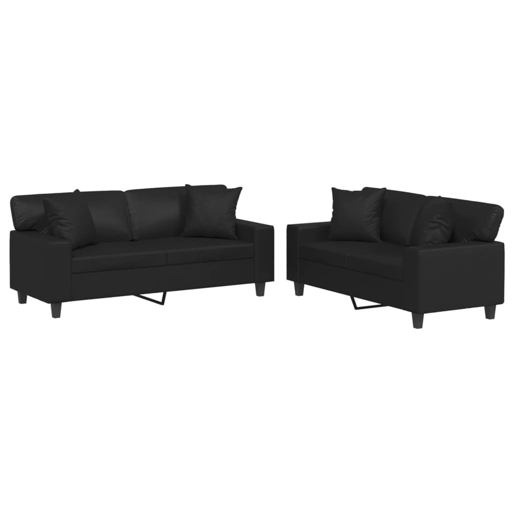Sofa Set Black