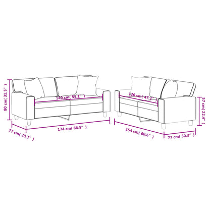 Sofa Set Black