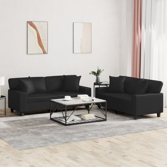 Sofa Set Black