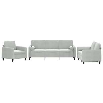 Sofa Set Light Grey