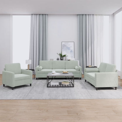 Sofa Set Light Grey