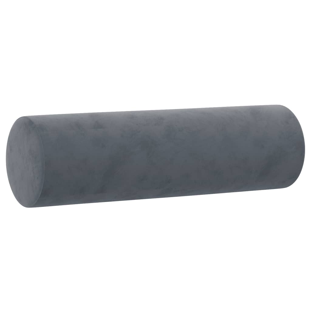 Sofa Set Dark Grey Velvet (100% polyester), metal, textilene, plywood