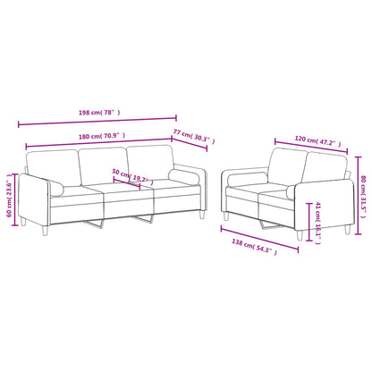 Sofa Set Dark Grey Velvet (100% polyester), metal, textilene, plywood