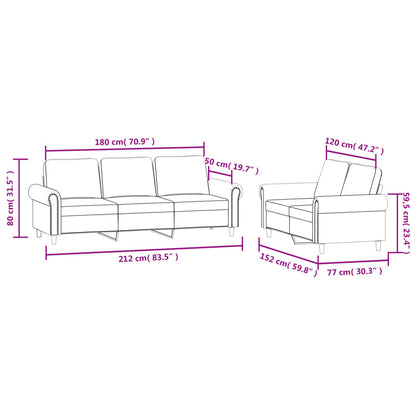 Sofa Set Black Velvet (100% polyester), metal, textilene, plywood