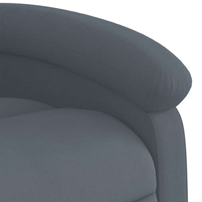 Electric Stand Up Massage Recliner Chair Dark Gray
