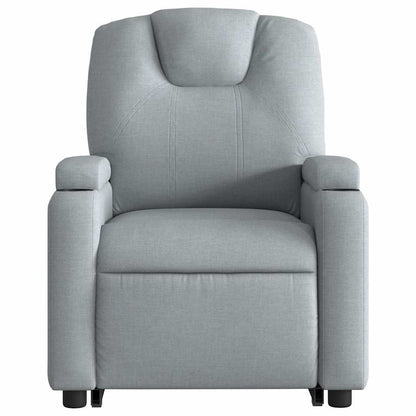 Stand Up Massage Recliner Chair Light Gray