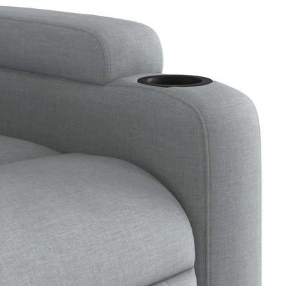 Stand Up Massage Recliner Chair Light Gray