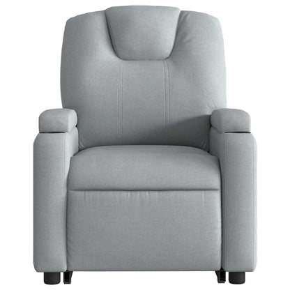 Electric Stand Up Massage Recliner Chair Light grey